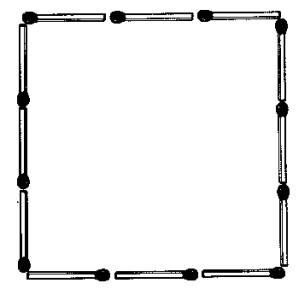 经典火柴棒游戏系列：巧妙摆法【增加7根火柴棒】 